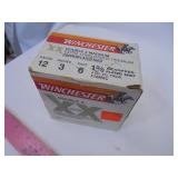 Winchester, 12g, 3", #6, copper BB, 25 rounds