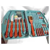 Barbecue Set in case