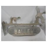 Metal Outdoor name plate for house