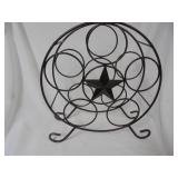 Metal Star Wine Holder