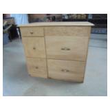 Wood Chest of Drawers 19x35x31"