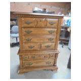 Wood Chest of 5 Drawers