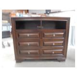 Chest of 6 Drawers with Open Area