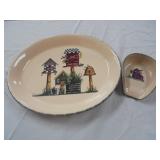 Matching Platter & Spoon Rest
