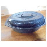 Small Metal Roaster with Lid