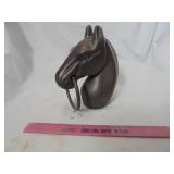 Cast iron horse post topper