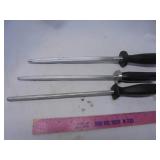Lot of 3 knife sharpners