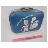 Vintage childs suitcase