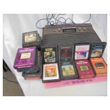 Vinatge Atrai video system w/ 20 games