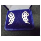 Sterling silver earrings