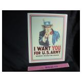 Vintage 1981 U.S. Army recruiting poster