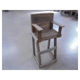 Barn Wood High Chair