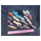 Lot of decorative shoes
