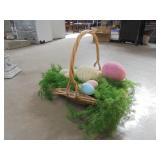 Large Easter Basket Decor