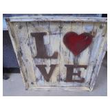 Lighted Rustic Wall Decor