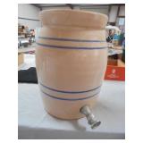 Marshall Pottery Beverage Crock with Lid & Spout