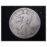 1942 Walking Liberty half dollar