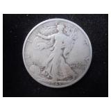1943 Walking Liberty half dollar