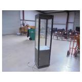 Locking display cabinet (no shelves)