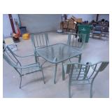 Patio Table and 4 chairs