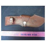 Colt, leather knife sheath