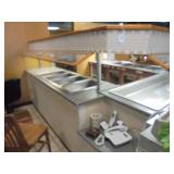 Large Salad Bar Unit