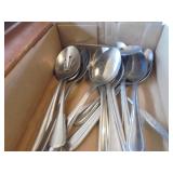 Lot of serving spoons