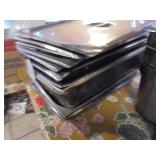 Set of 6 Stainless Steel containers w/lids