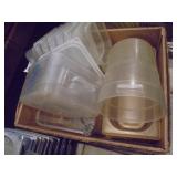 Lot of Plastic containers