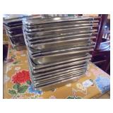 Lot of Stainless Steel Containers