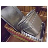 Lot of Stainless Steel Pans