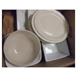 Lot of serving plates