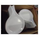 Lot of serving dishes