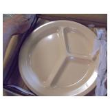 Lot of new compartment plates