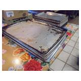 Lot of 18 baking sheet pans
