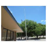 Flag pole, appx 20