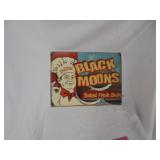 Repro Black Moons Metal Sign