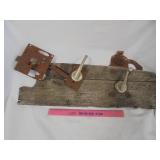 Wood and Metal Decor