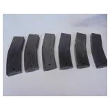 Lot of 6 .30 cal magazines