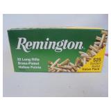Remington 525ct  22lr brass plated hollow points