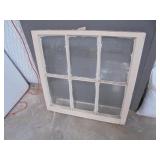 Wood Window Pane
