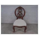 Ornate Carved Occassional Chair
