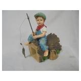 Little Boy Fishing Decor
