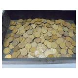 300 Wheat pennies, misc years