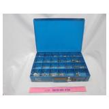 Metal TIF nut & bolt tray w/lid