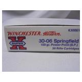 Winchester 30-06 Spring 150gr Power point SP