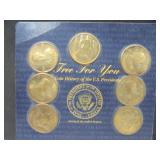 1997 Readers Digest President Coins