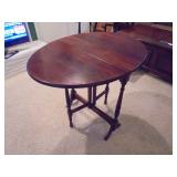 Antique Small Drop Leaf Table