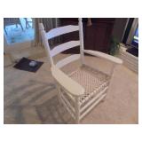 Rope Bottom Ladder Back Captain Chair