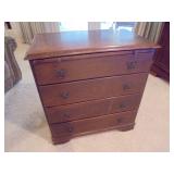 Vintage Dresser with Pull Out Desk Top